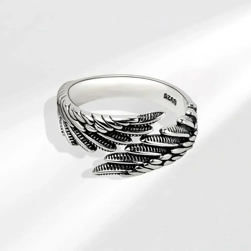 Angel‎ Wing Ring | 925 Sterling Silver
